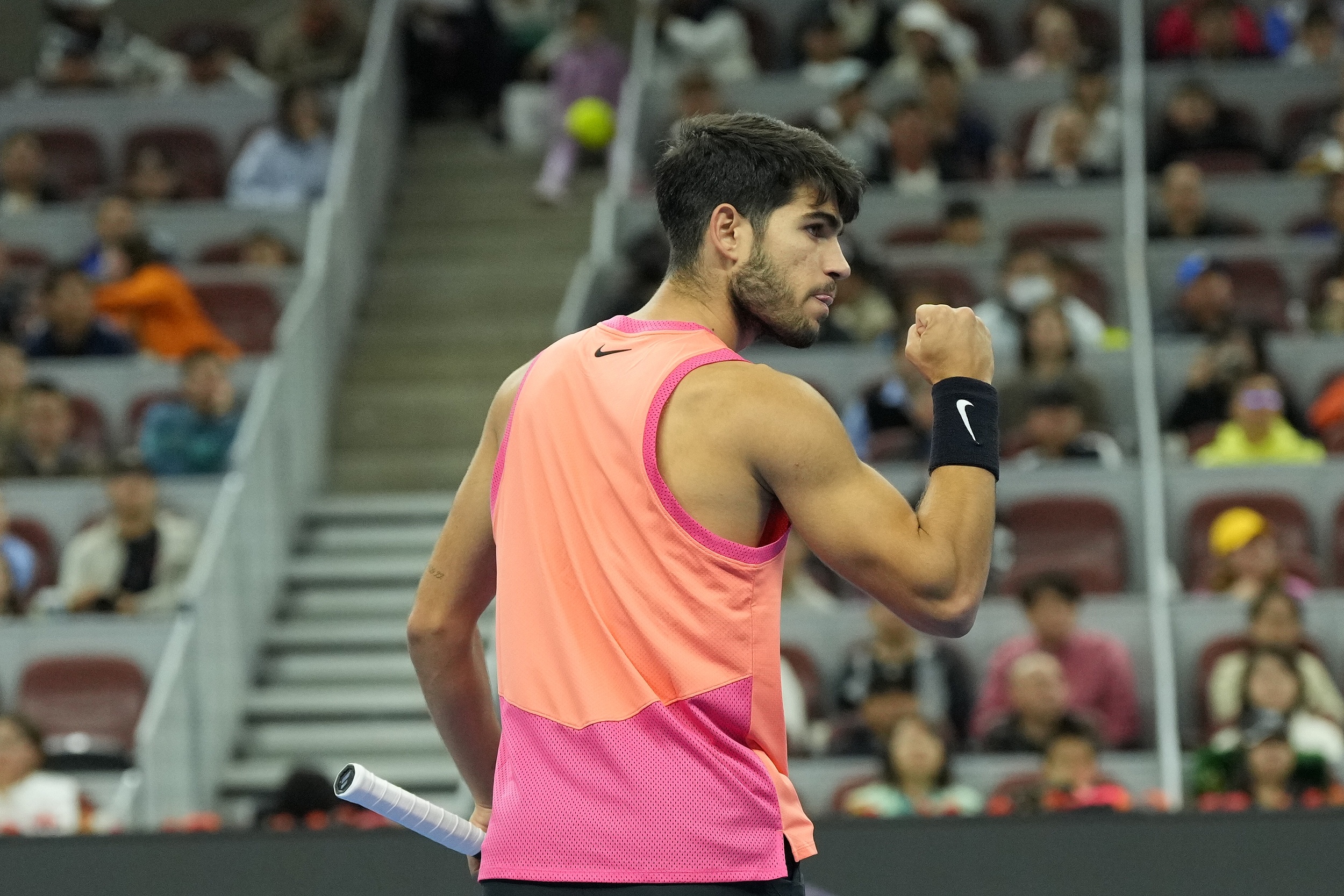 联合杯力克年终总决赛，阿尔卡拉斯高光表现